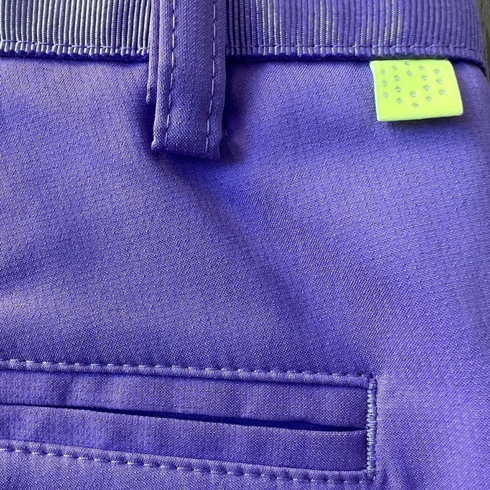 PUMA Purple Women’s Bermuda Golf Shorts Size 4 - Picture 6 of 8